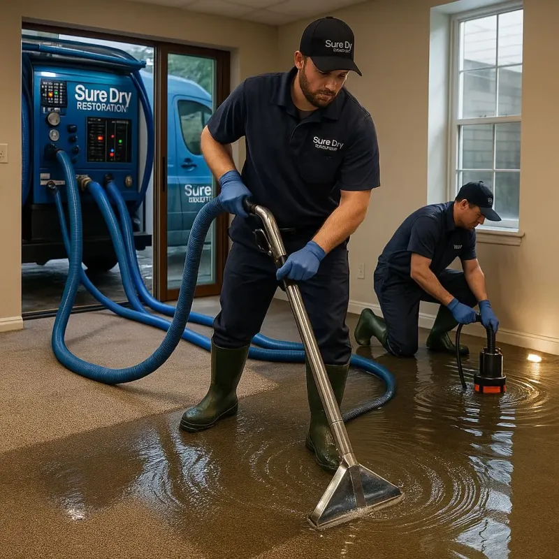 Water Extraction and Removal process in Garden View, PA